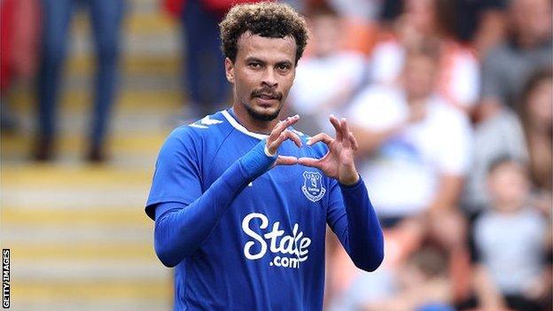Everton signed Dele Alli from Tottenham in February for a fee that could reach £40m