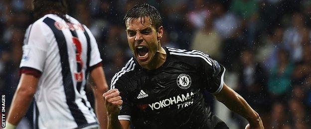 Chelsea defender Cesar Azpilicueta