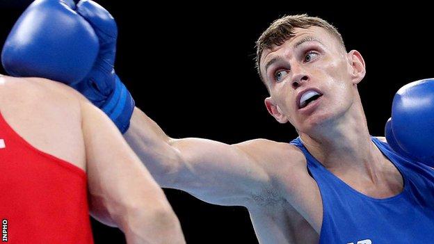Sean McComb was beaten in Doha on Friday
