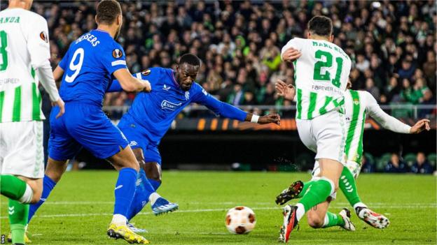 Real Betis 2-3 Rangers: Kemar Roofe's late strike helps Philippe Clement's  side to historic win and Europa League last 16, Football News