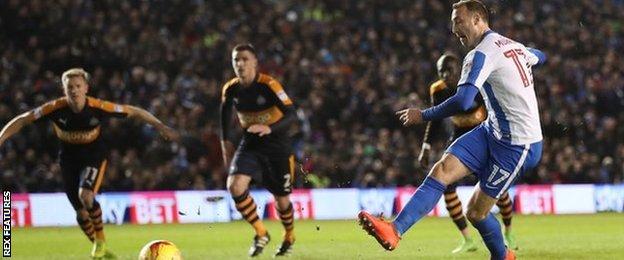 Glenn Murray puts Brighton ahead