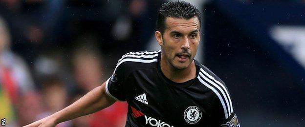 Chelsea forward Pedro