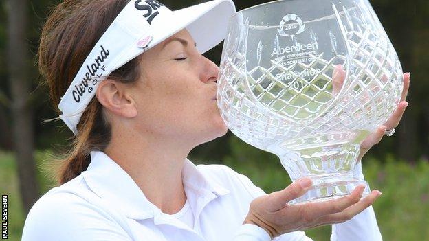 Rebecca Artis claimed the Scottish Ladies Open
