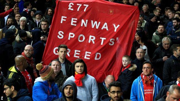 Fenway Sports Group angers Liverpool fans by joining Super League