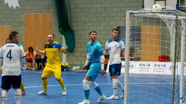 England missed out on a first World Championship title at the IBSA World Games