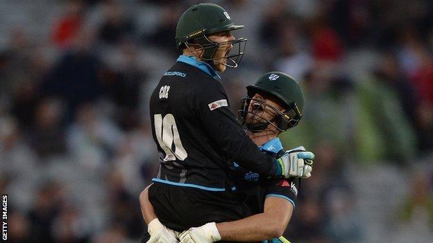 Ben Cox's match-winning six at Old Trafford played a big part in Worcestershire's run to the quarter-finals