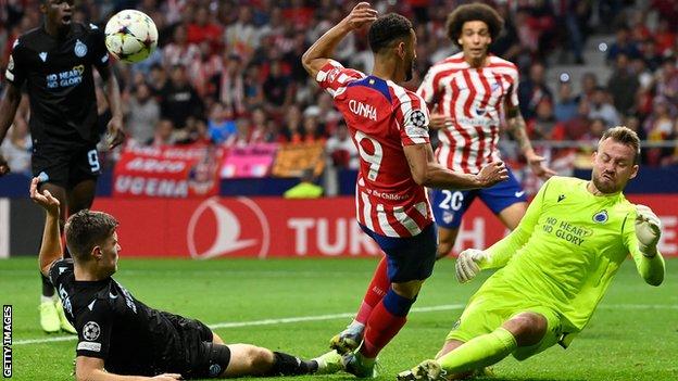 Atlético Madrid 0-0 Club Bruges: Belgian side reach Champions League  knockouts for first time - BBC Sport