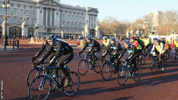 Team Sky launch