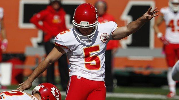 NFL International Series: Cairo Santos' journey from Brazil - BBC