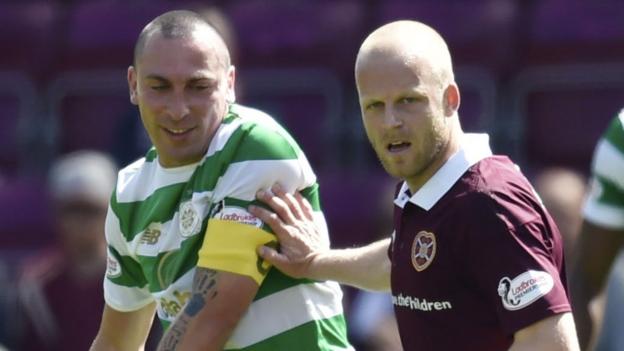 Celtic’s Scott Brown and Hearts’ Steven Naismith face Scottish FA probe