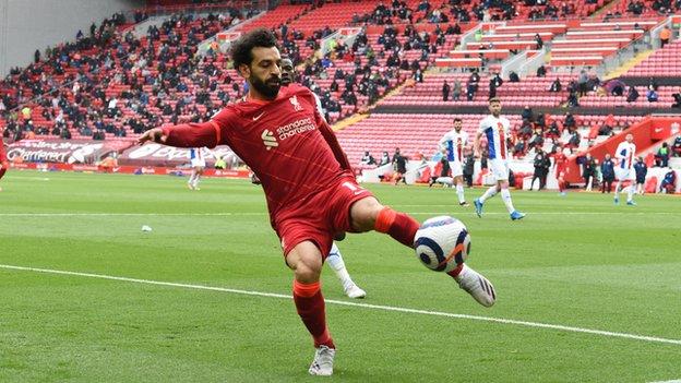 Mohamed Salah, attaquant d'Egypte et de Liverpool