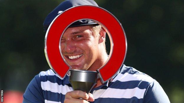 DeChambeau collected the rocket Mortgage Classic trophy in what was his sixth PGA Tour win