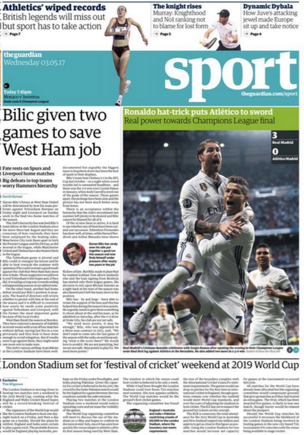 Wednesday's Guardian