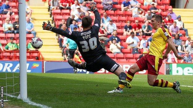 Charlton Athletic 0-3 Burnley - BBC Sport