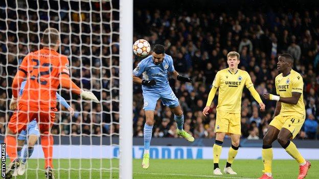 Manchester City 4-1 Club Bruges: Pep Guardiola's side edge closer to  Champions League last 16 - BBC Sport