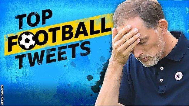 Thomas Tuchel culpa al autobús de la derrota del Chelsea en Leeds Thomas Tuchel con la cabeza entre las manos.