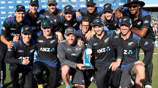 New Zealand one-day team