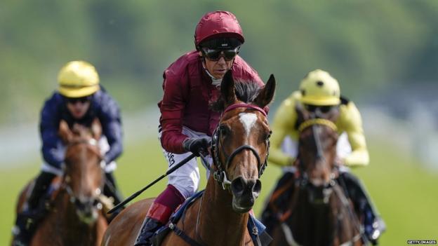 Frankie Dettori rides Soul Sister in the Musidora Stakes