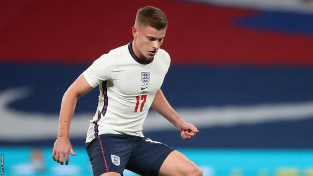 Harvey Barnes made his one England appearance in October 2020