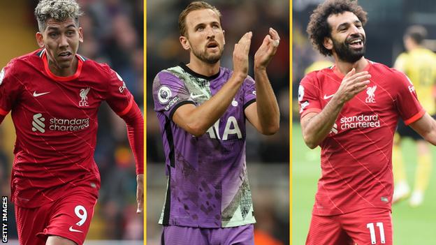 Roberto Firmino (Liverpool), Harry Kane (Tottenham), Mohamed Salah (Liverpool)