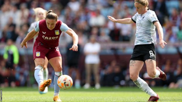 Aston Villa's Chantelle Boye-Hlorkah during the FA Women's Super
