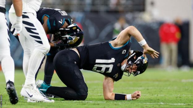 Jacksonville Jaguars quarterback Trevor Lawrence