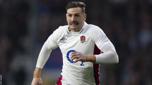 Jonny May playing for England