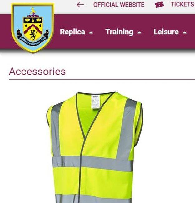 Une Veste Haute Visibilité Burnley