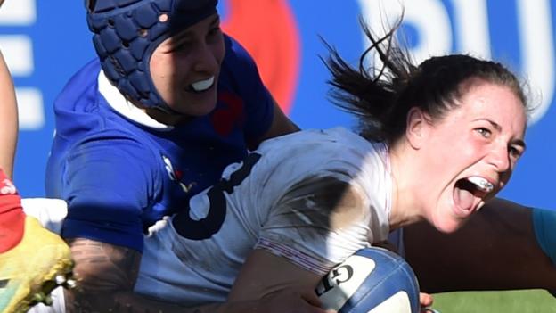 Women's Six Nations: England beat France 19-13
