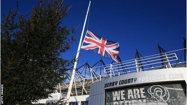 Flag at half mast