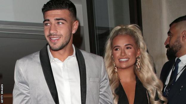 Molly-Mae Hague and Tommy Fury arrive back from Vegas