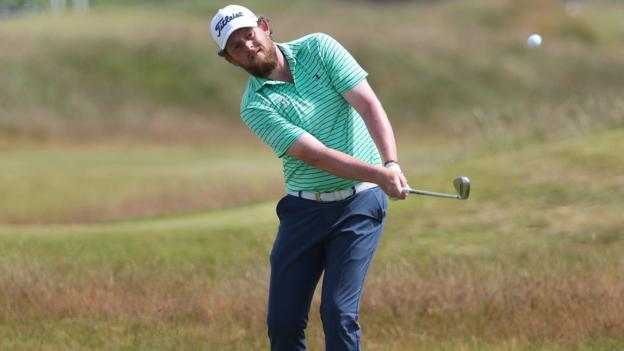 Northern Irish golfer Matthew McClean