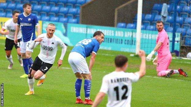 Connor Lemonheigh-Evans scores