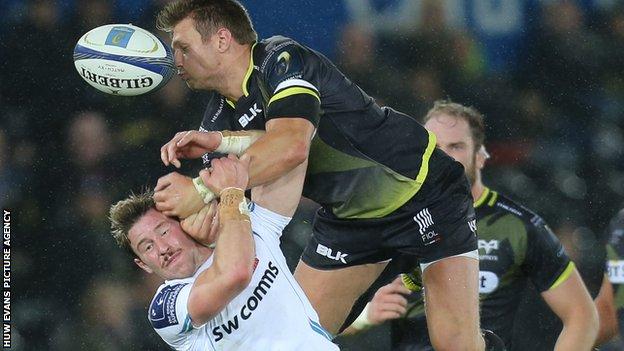 Ospreys began their European campaign with a home win over Exeter