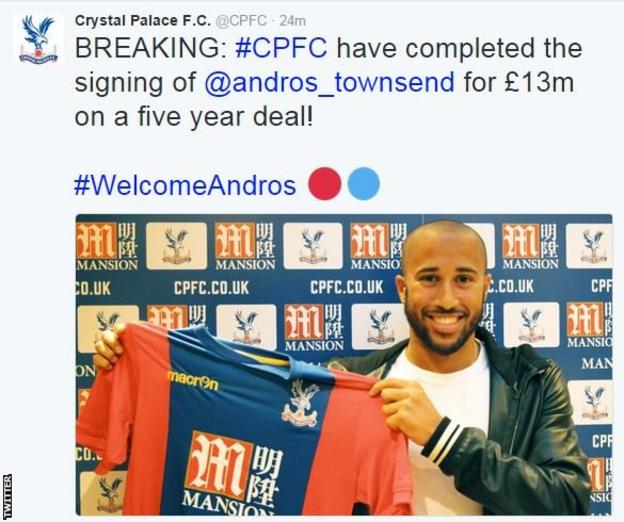 Andros Townsend