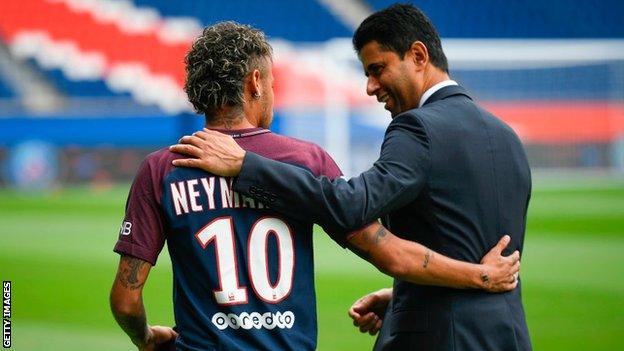 Neymar at PSG