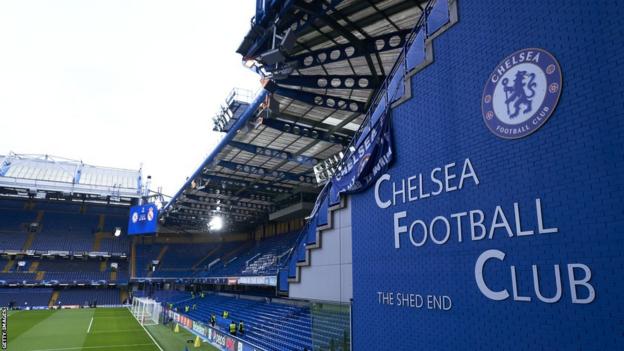 Una vista general del terreno de Stamford Bridge de Chelsea