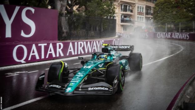 Fernando Alonso during the Monaco Grand Prix