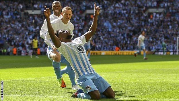 EFL Trophy final: Coventry City 2-1 Oxford United - BBC Sport