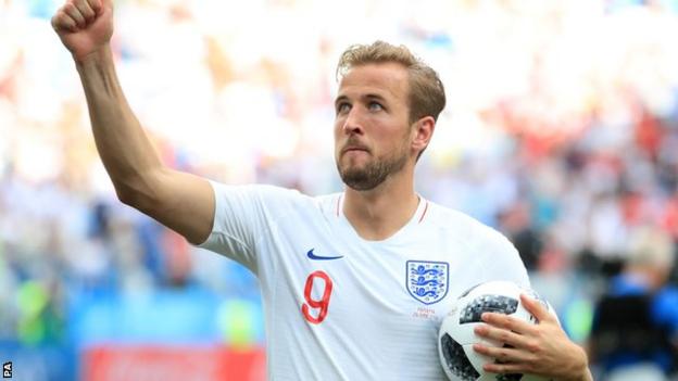 Harry Kane kept the match ball from the victory over Panama after scoring a hat-trick
