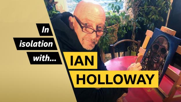 Ian Holloway: Grimsby Town boss on painting during coronavirus lockdown