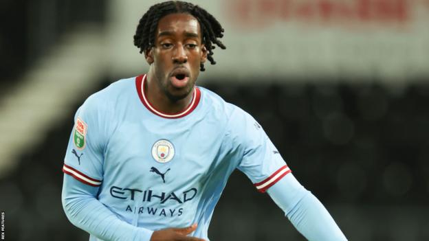 Josh Wilson-Esbrand has made three first-team appearances for Manchester City