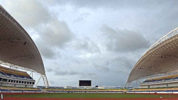 Gabunisches Stadion in Libreville