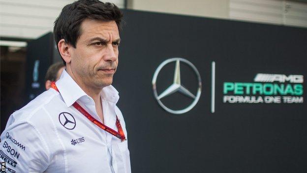 Mercedes AMG F1 Director of Motorsport Toto Wolff