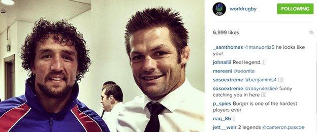 Jaques Burger and Richie McCaw