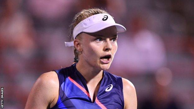 Harriet Dart at the Canadian Open