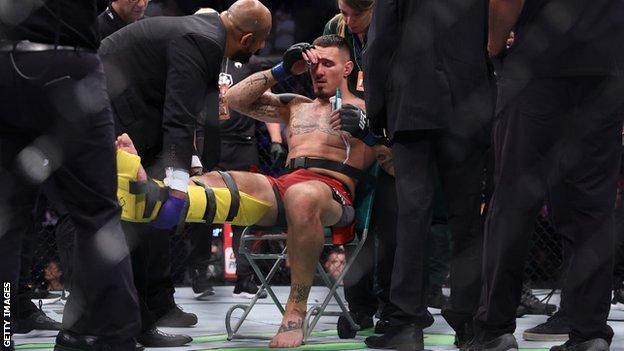 Ufc British Heavyweight Tom Aspinall Confirms Knee Injury Will Need Surgery Bbc Sport