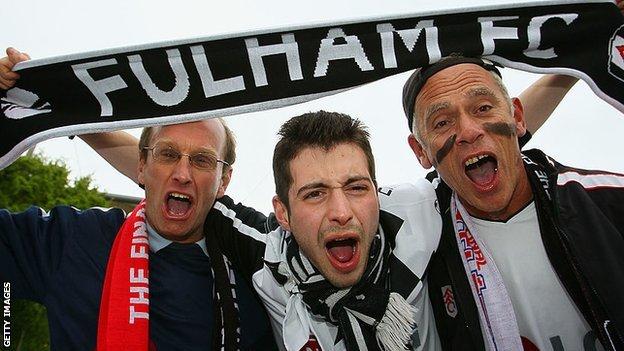 Fulham fans