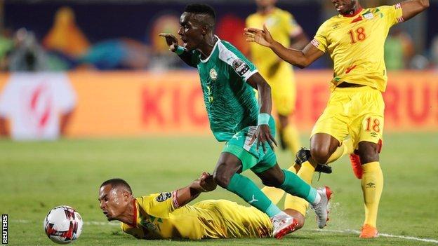 Africa Cup of Nations: Idrissa Gueye's goal sees Senegal beat Benin to  reach semis - BBC Sport