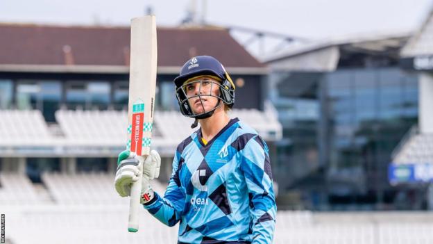 Lauren Winfield-Hill's 98 came off 56 deliveries and featured 21 fours